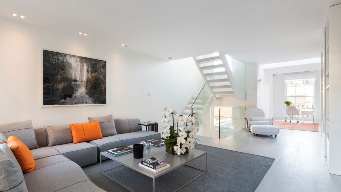 Classic Black, White and Gold Interiors